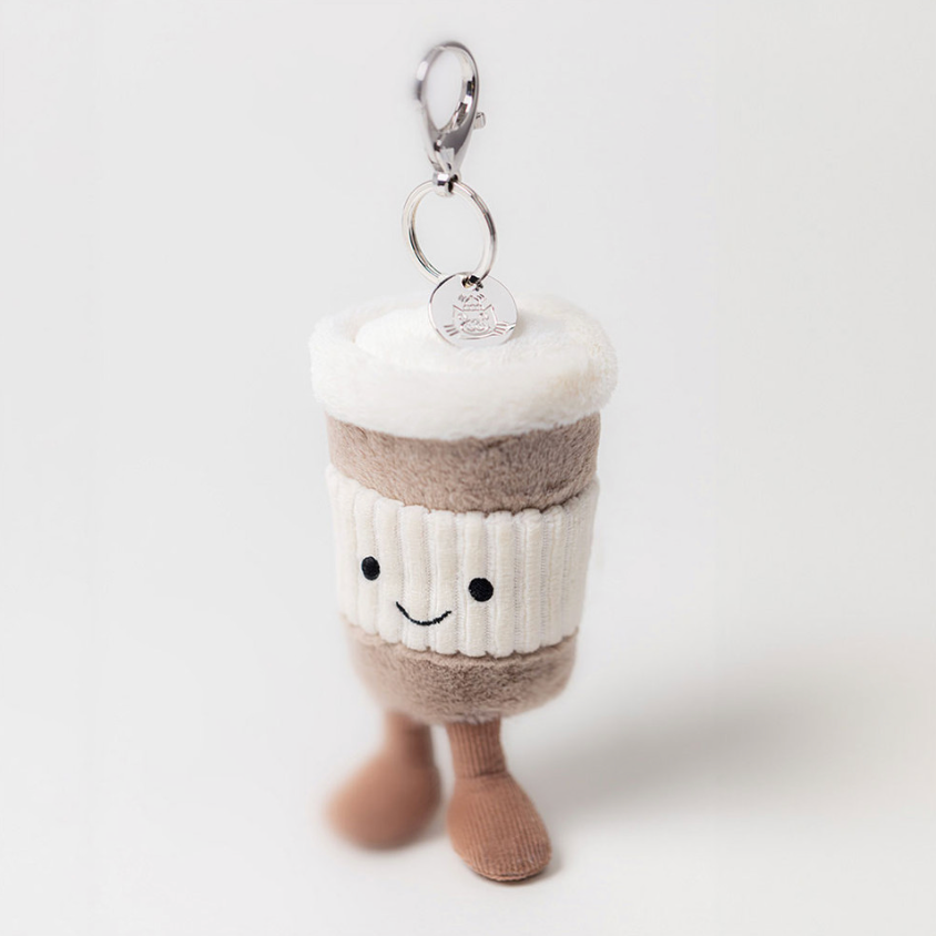 Jellycat Amuseables Coffee-To-Go Bag Charm