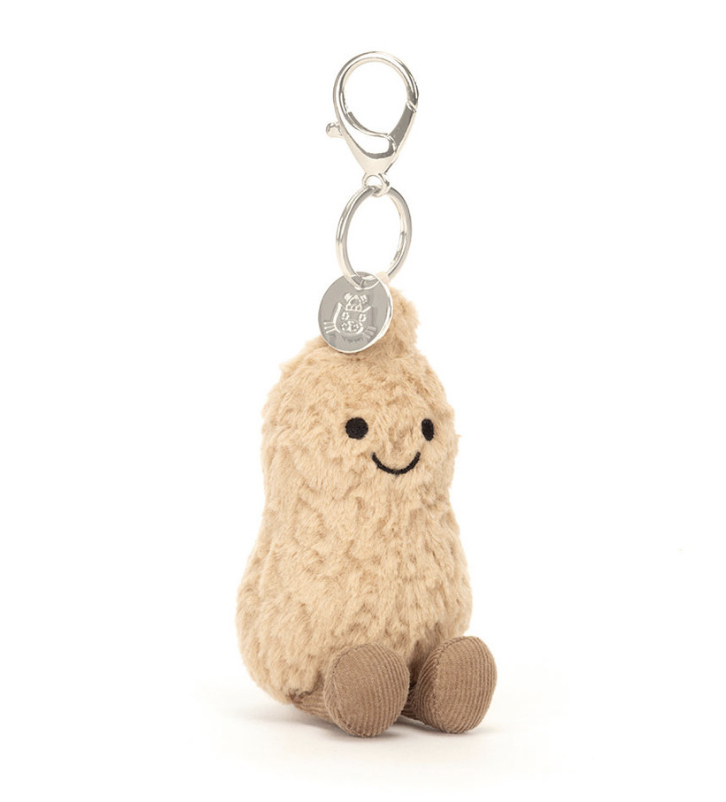Jellycat Amuseables Peanut Bag Charm