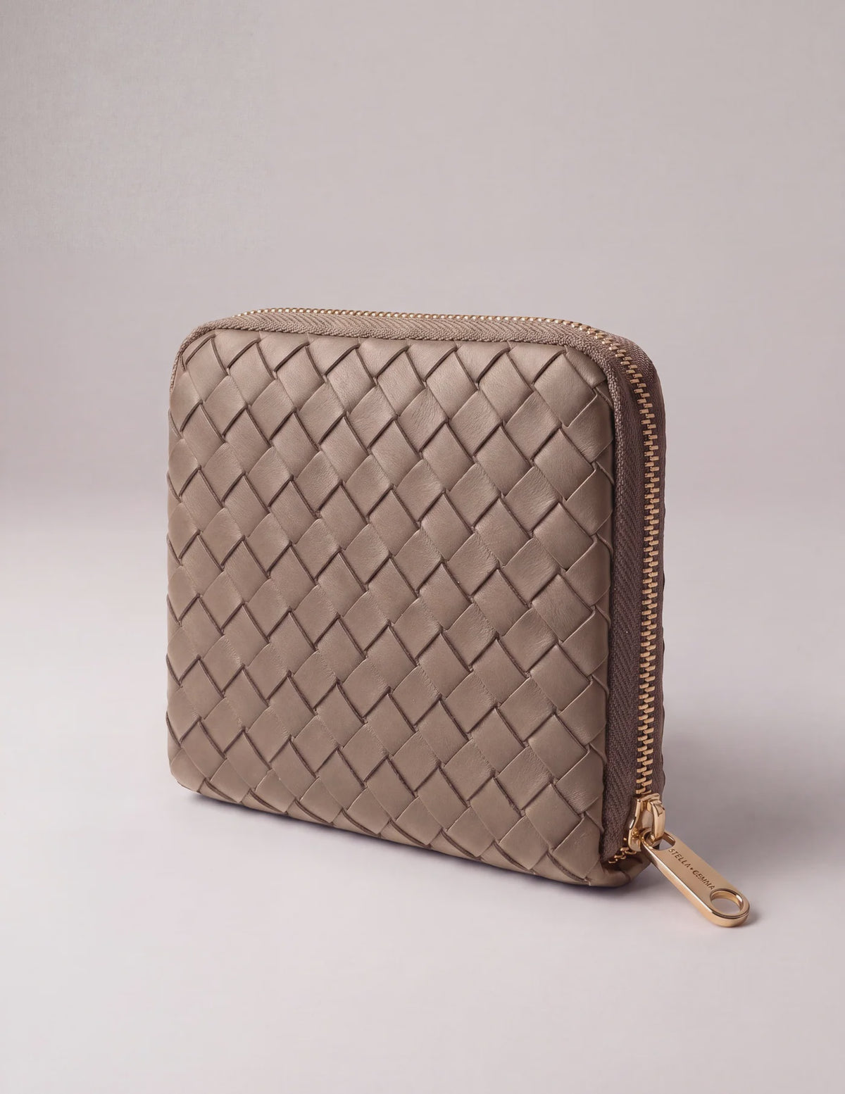 Jewel Bag Woven - Choc