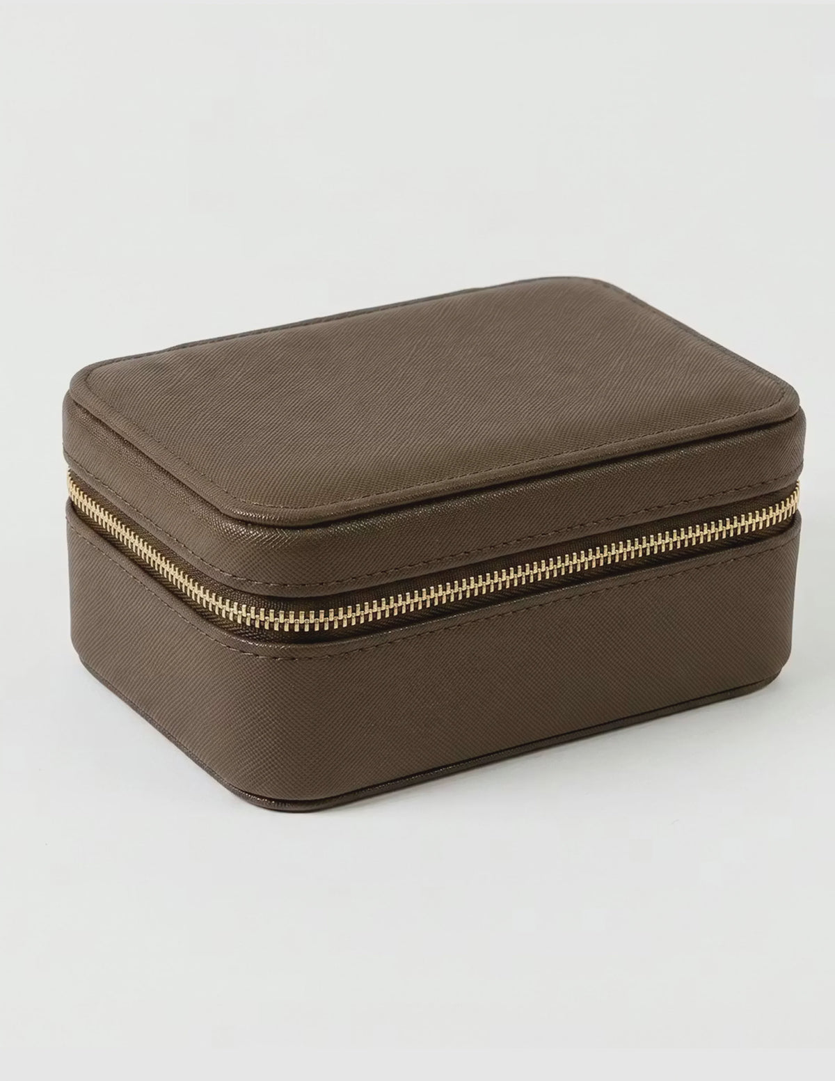 Stella+Gemma Jewel Box Large Rectangle - Chocolate Brown jewelry box