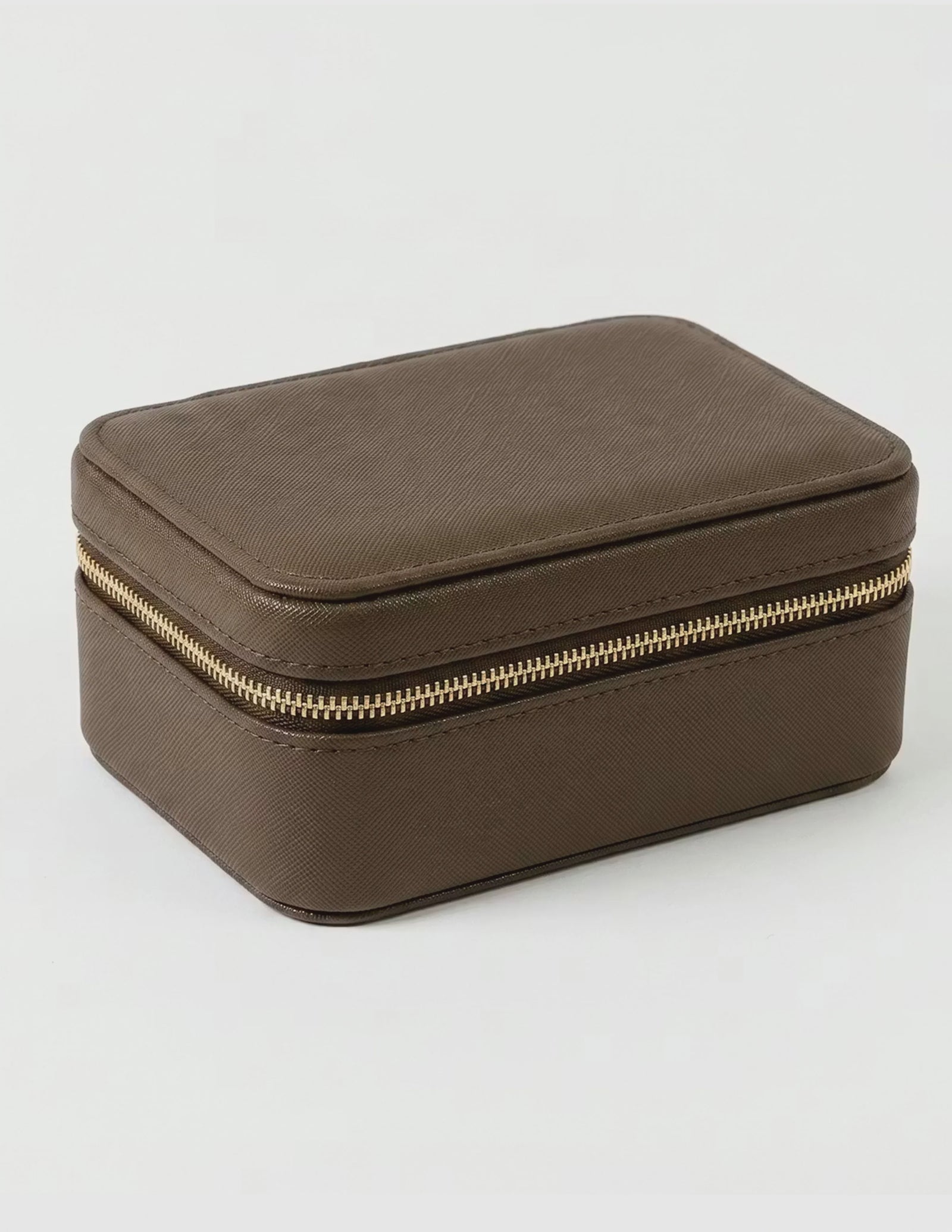 Stella+Gemma Jewel Box Large Rectangle - Chocolate Brown jewelry box