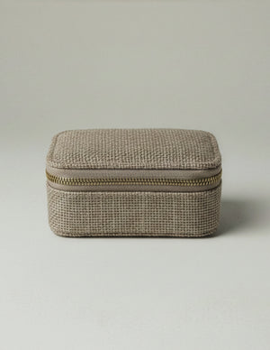 Stella+Gemma Jewel Box Rectangle - Brown Linen