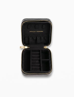 Jewel Box Croc Square - Black