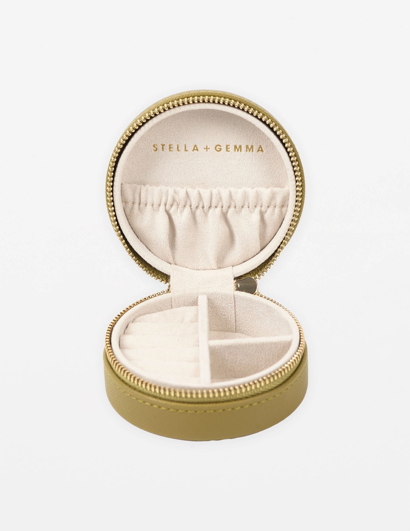 Stella+ Gemma PU LEATHER 80X80X40MM
Jewel box small round