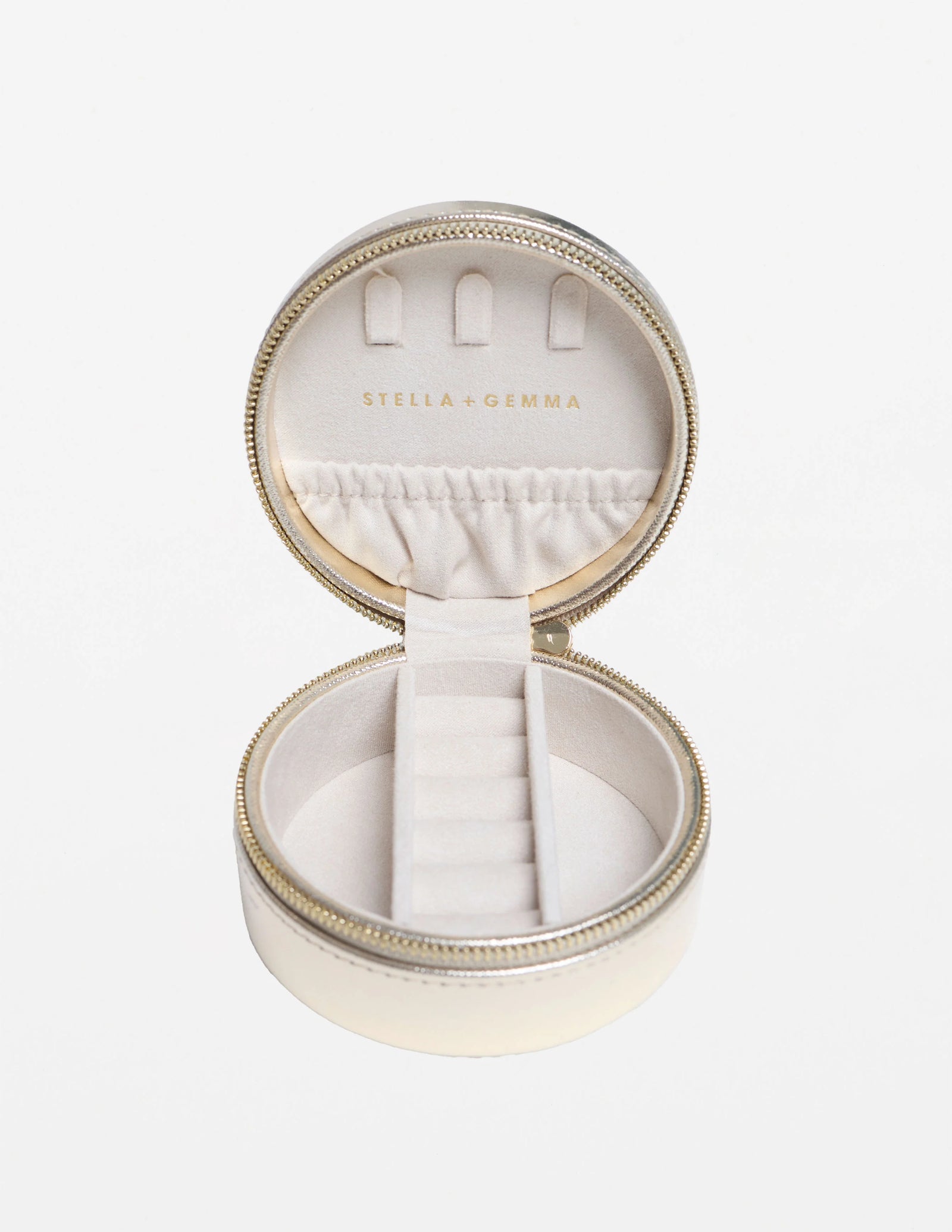 Stella+Gemma Jewel Box Large Round - Gold