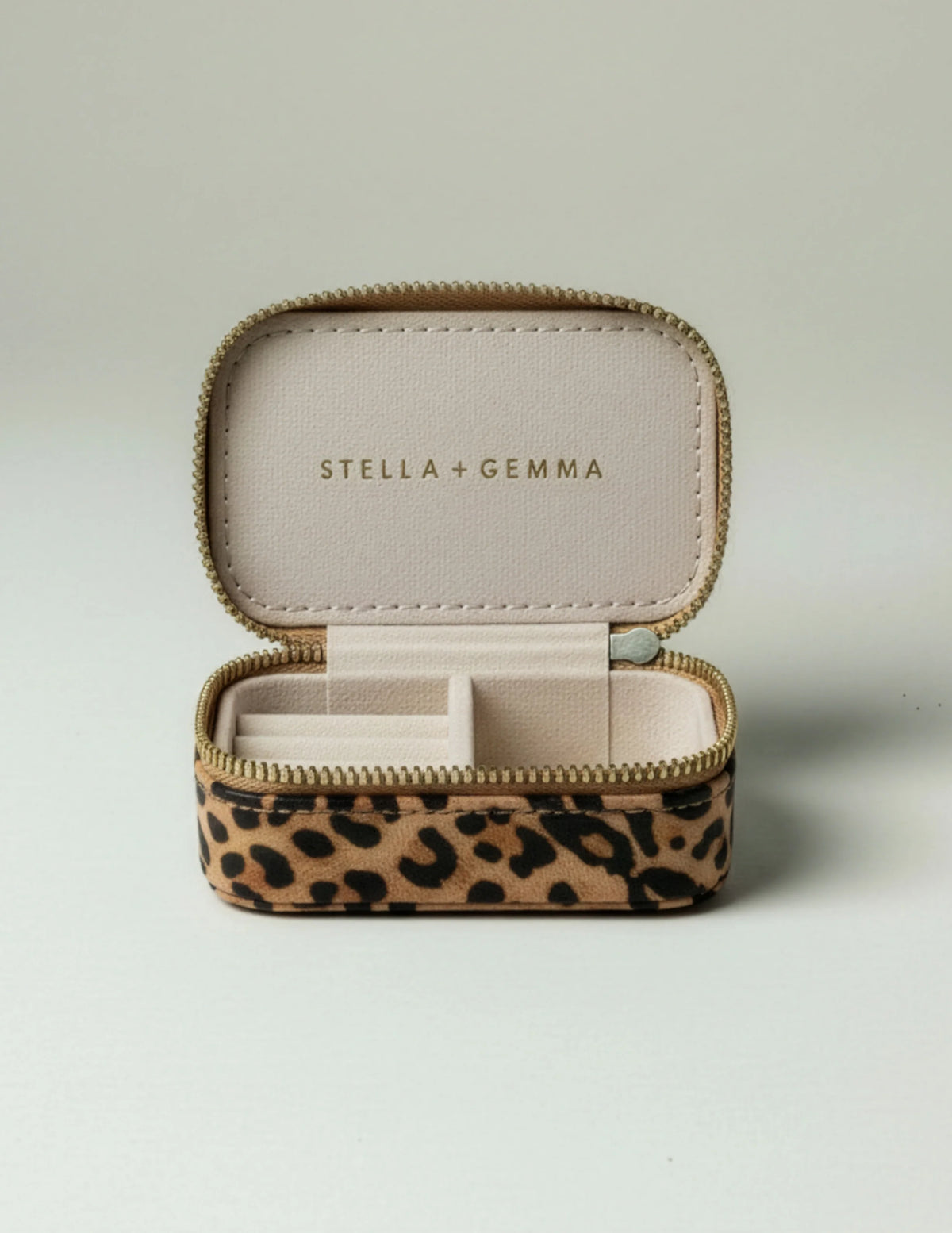 Jewel Box Rectangle - Leopard