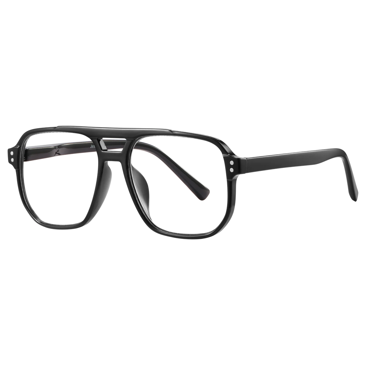 Captivated Eyewear Anti-Blue Reading Glasses - Jordan Black