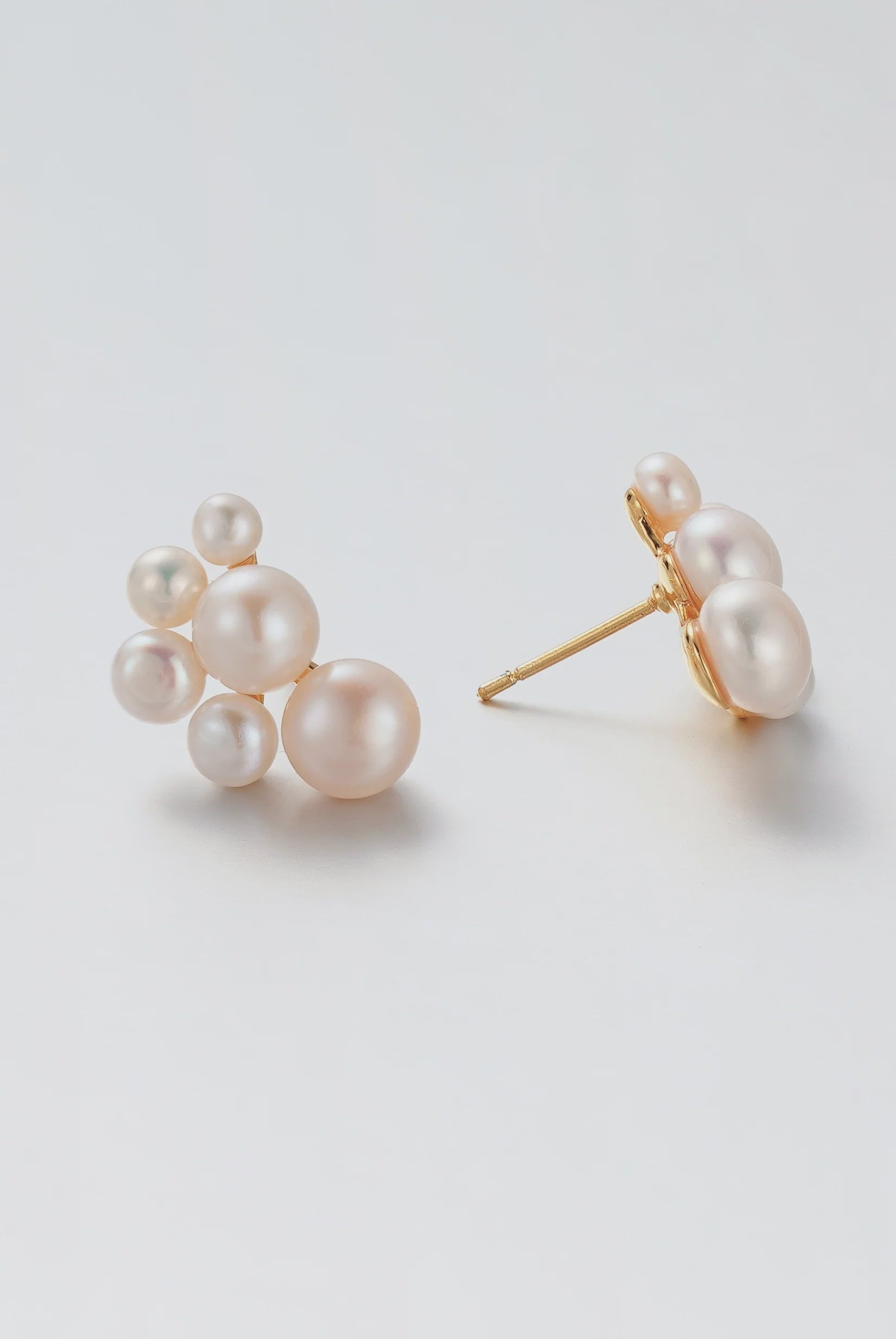 ZAFINO Josephine Pearl Earring - Gold 7378