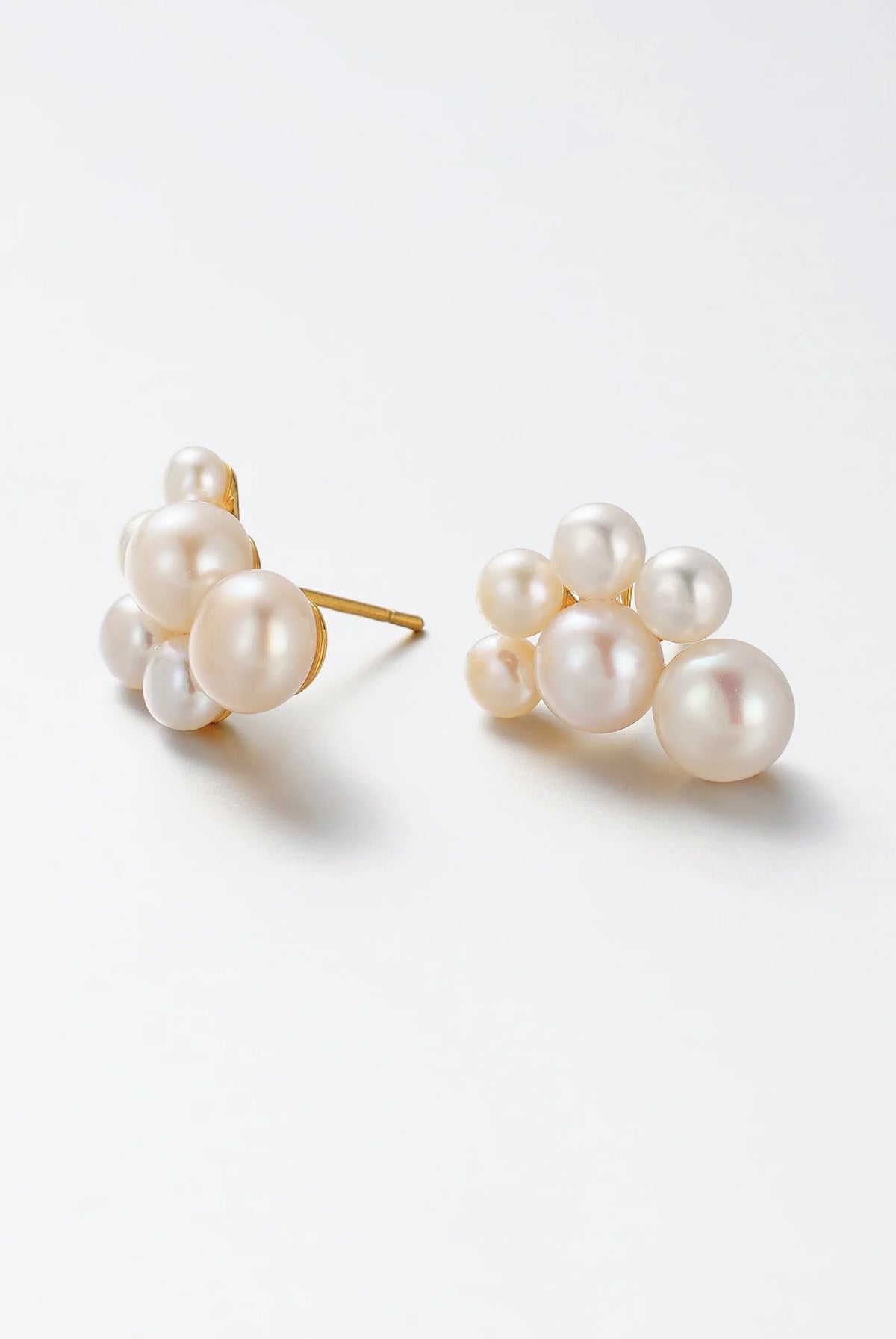 ZAFINO Josephine Pearl Earring - Gold 7378