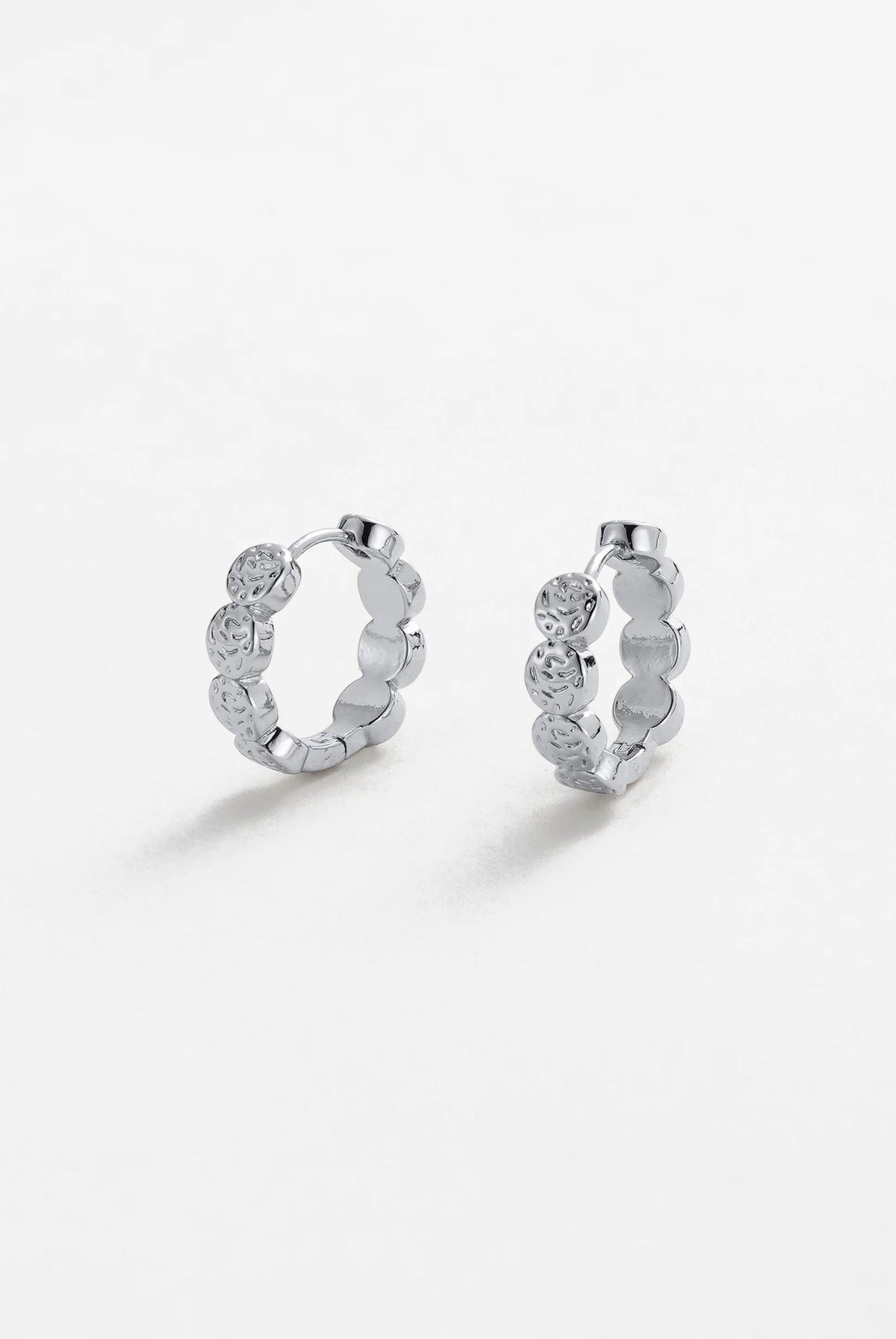 ZAFINO Josie Hoop Essential Earring - Silver 7359