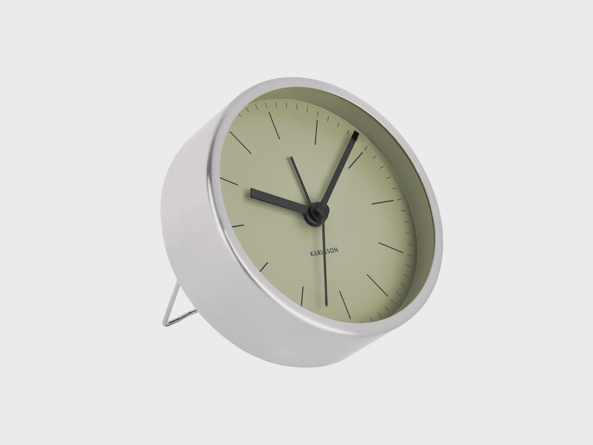 KARLSSON Minimal Alarm Clock - Green