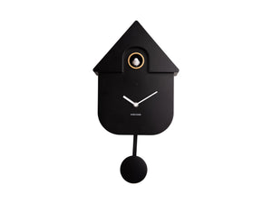 KARLSSON Modern Cuckoo Wall Clock Black