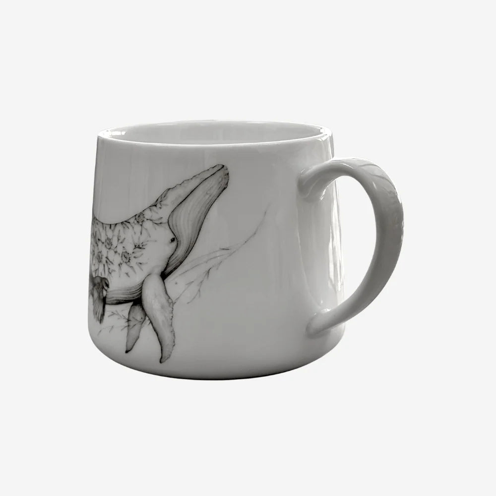 KATY HAYWARD Mug CUP - LEAD ME HOME - PAIKEA / HUMPBACK WHALE & FRIENDS