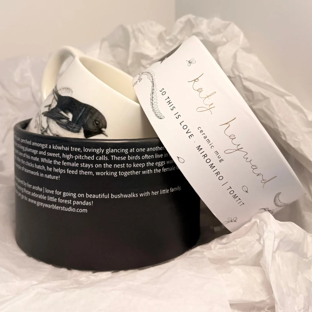 KATY HAYWARD Mug CUP - SO THIS IS LOVE - MIROMIRO/TOMTIT & KOWHAI