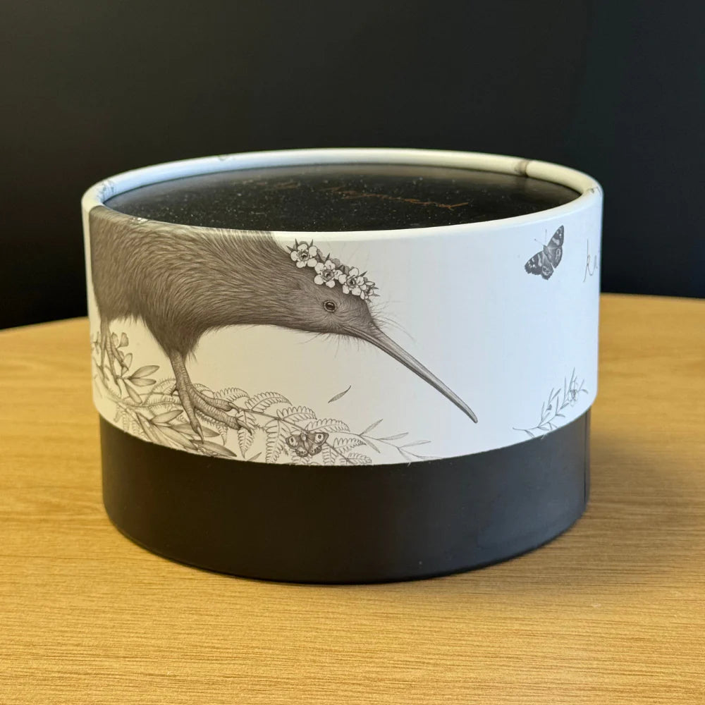 KATY HAYWARD Mug Cup - Walking with Aroha - Brown Kiwi