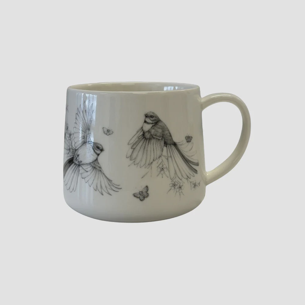 Cup - Come Fly With Me - Piwaiwaka/Fantail