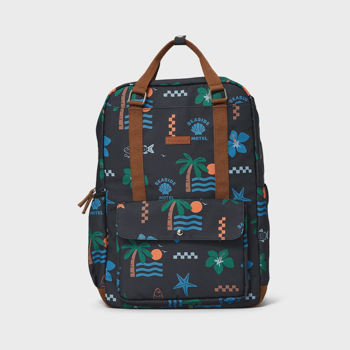 Crywolf Kids School Bag KNAPSACK Seaside Motel
