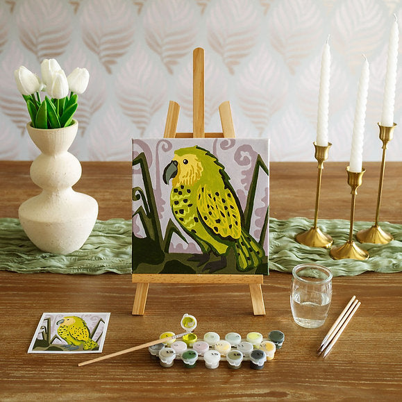 Adventure Collections Kākāpō 20x20cm Paint By Numbers