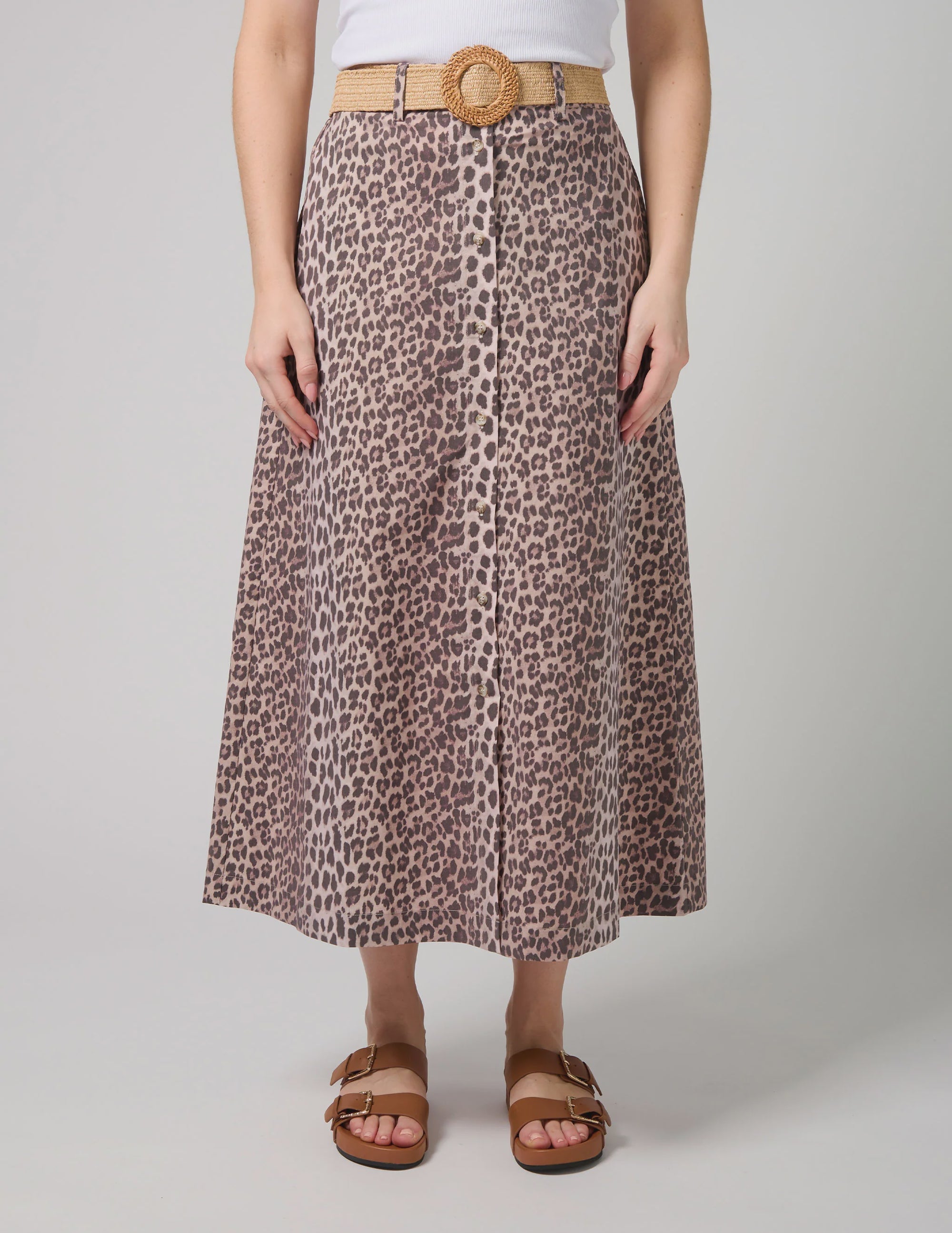 Stella+Gemma Kate Skirt Leopard