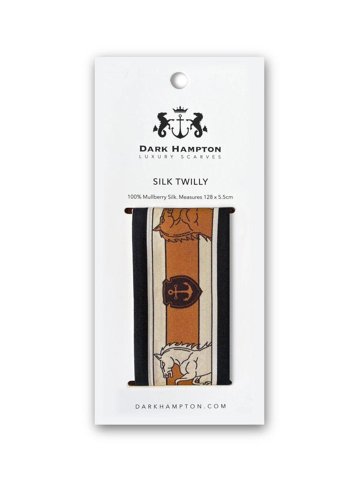 Dark Hampton SILK Twilly 