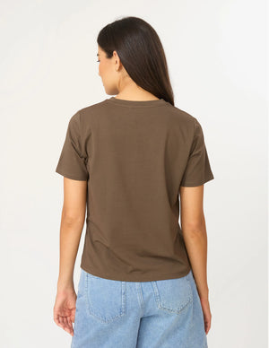 Kitty T-Shirt - Espresso