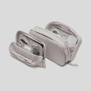 Orbitkey KonMari | Orbitkey 2-in-1 Tech Pouch - Stone