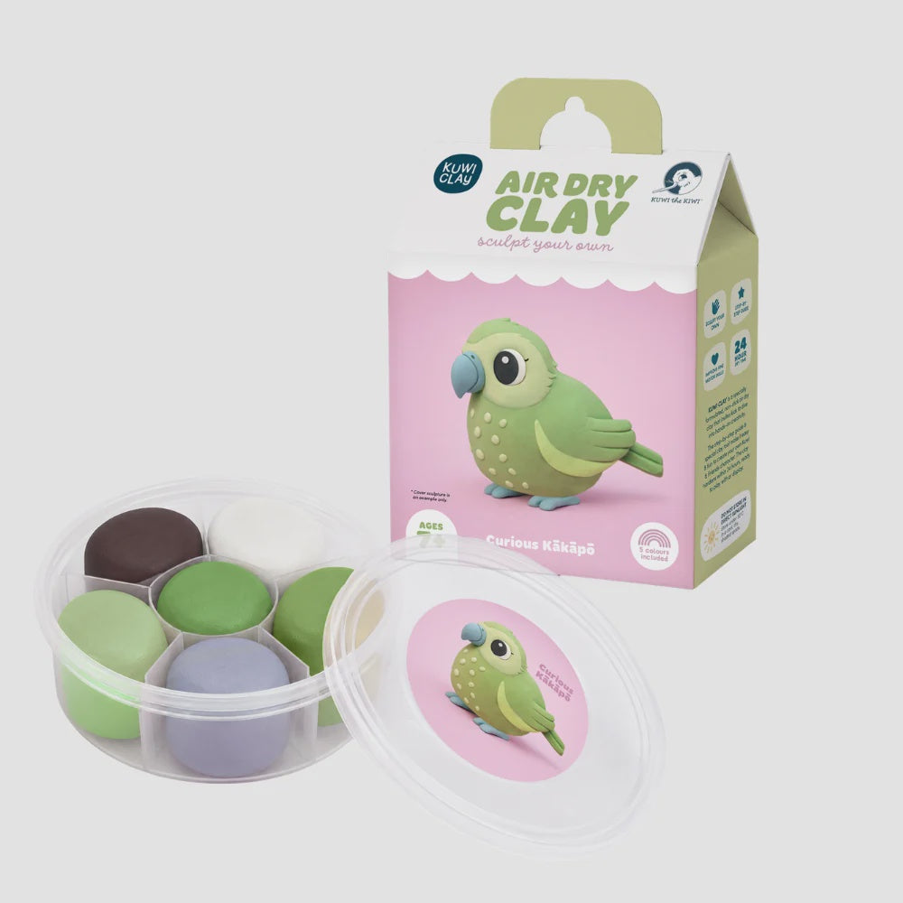 Kuwi Clay - Curious Kakapo