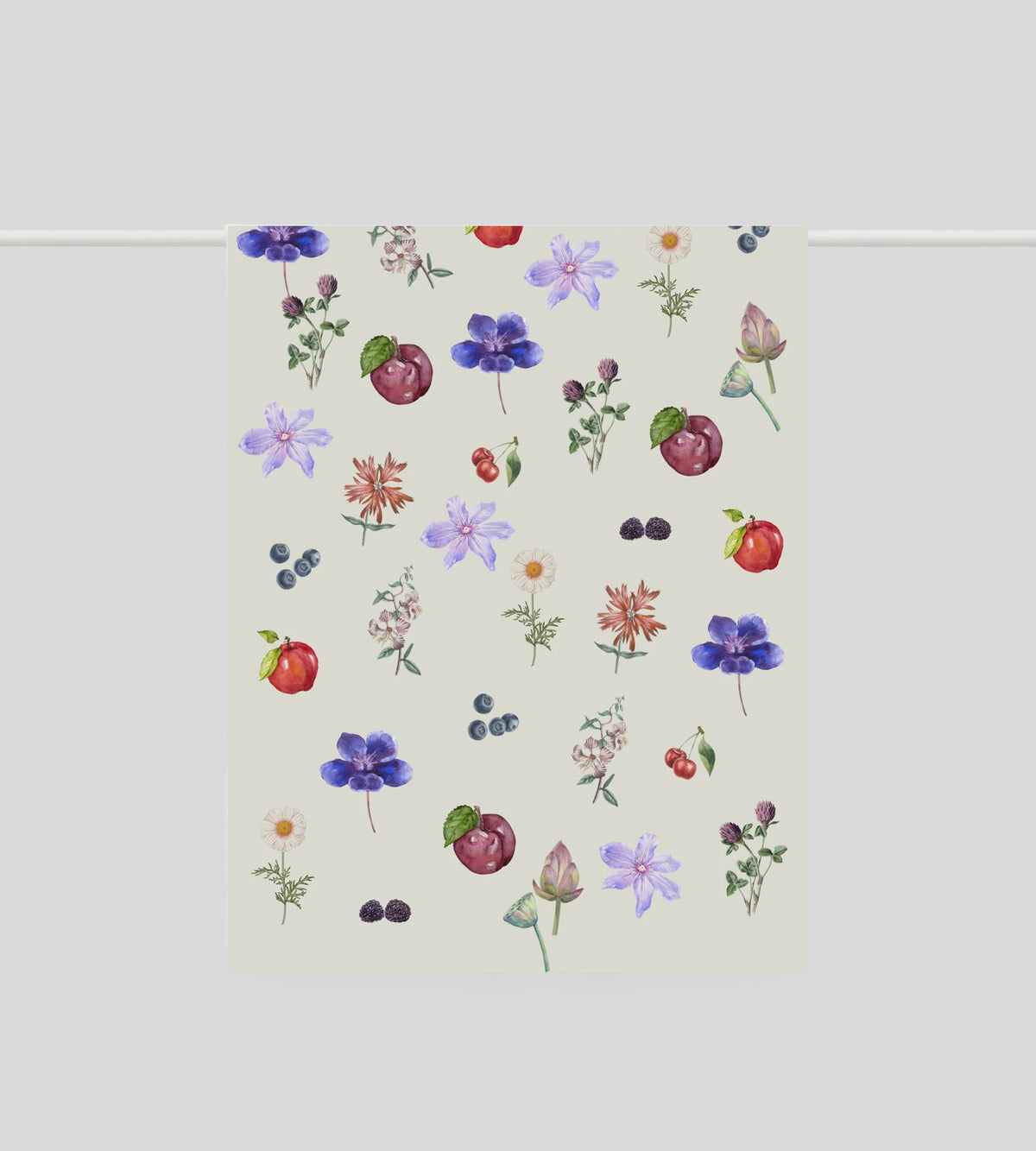 Tea Towel - Flower Fruit Arrangement