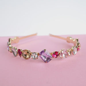 LAUREN-HINKLEY Jewel Magic Headband Decorative headband with colorful gemstones