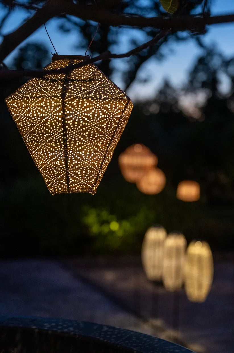 LUMIZ nz Lantern Diamond 28cm - Grey Blue Lace