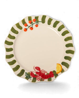 La La Land - Lobster - Stoneware Dinner Plate