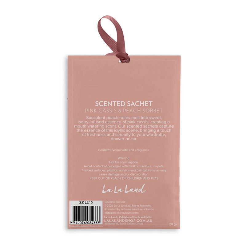 La La Land - Bountiful Harvest - Scented Sachet