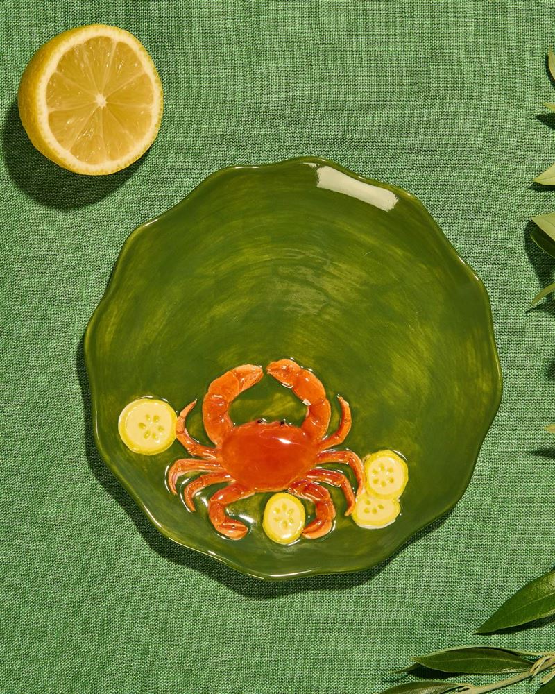 La La Land - Crab - Stoneware Plate