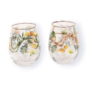 La La Land - Golden Hour Set of 2 - Glass Tumblers