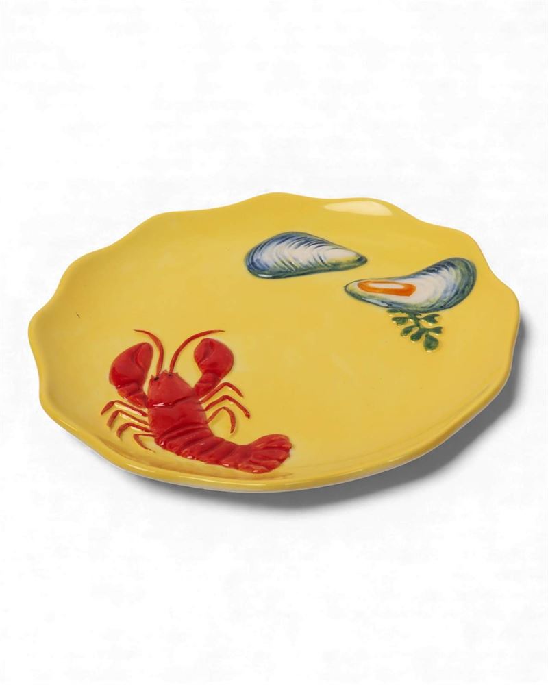 La La Land - Lobster - Stoneware Plate