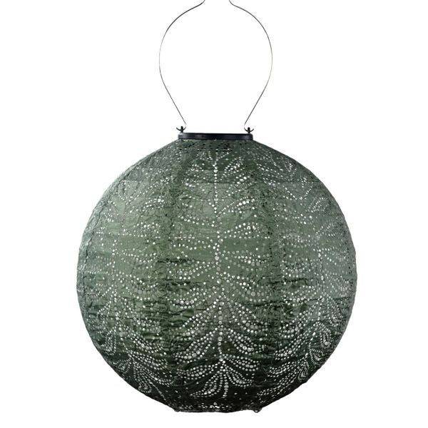Lantern Round 30cm - Sage Green Folia