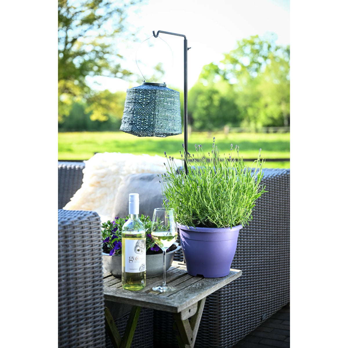 LUMIZ outdoor Lantern Lampshade 20cm - Green Verso