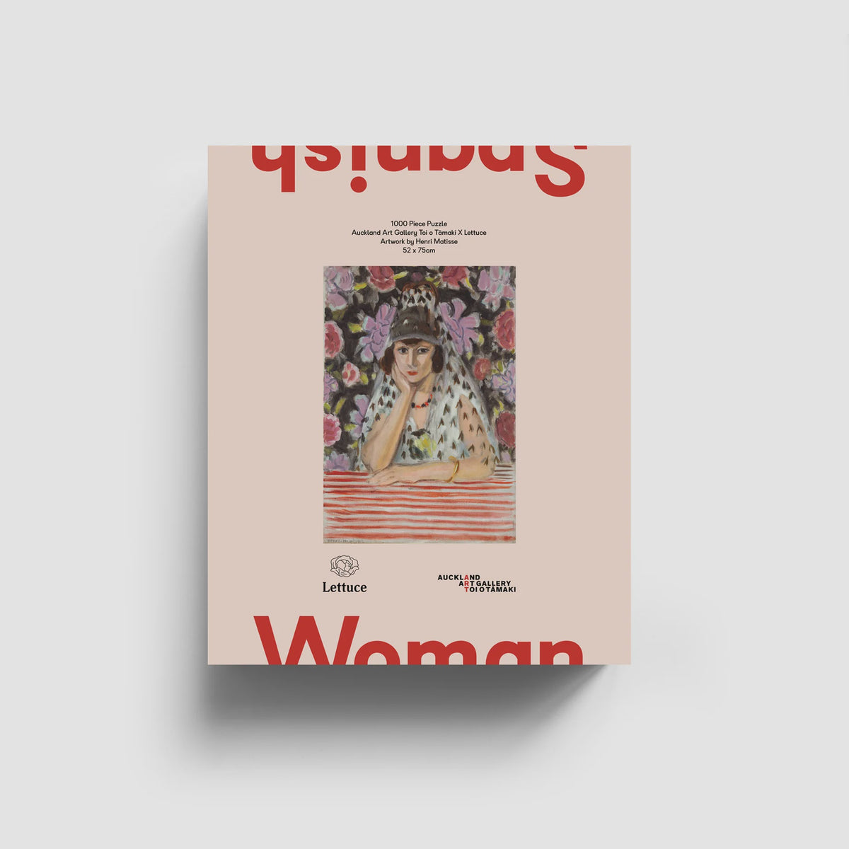 Lettuce x Auckland Art Gallery Puzzle - MATISSE SPANISH WOMAN