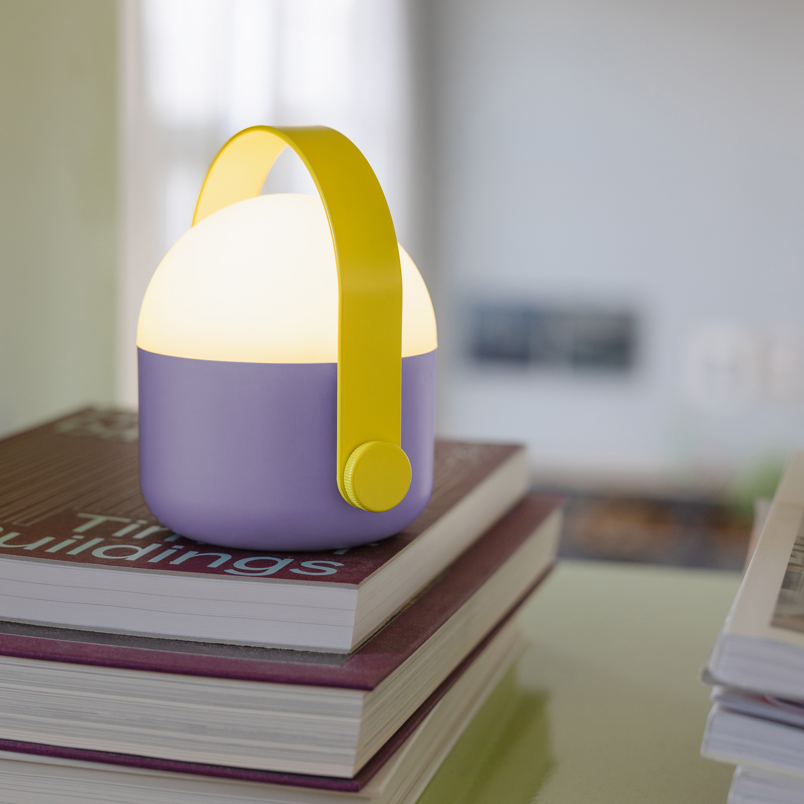 REMEMBER portable lamp Light Ole - Lilac