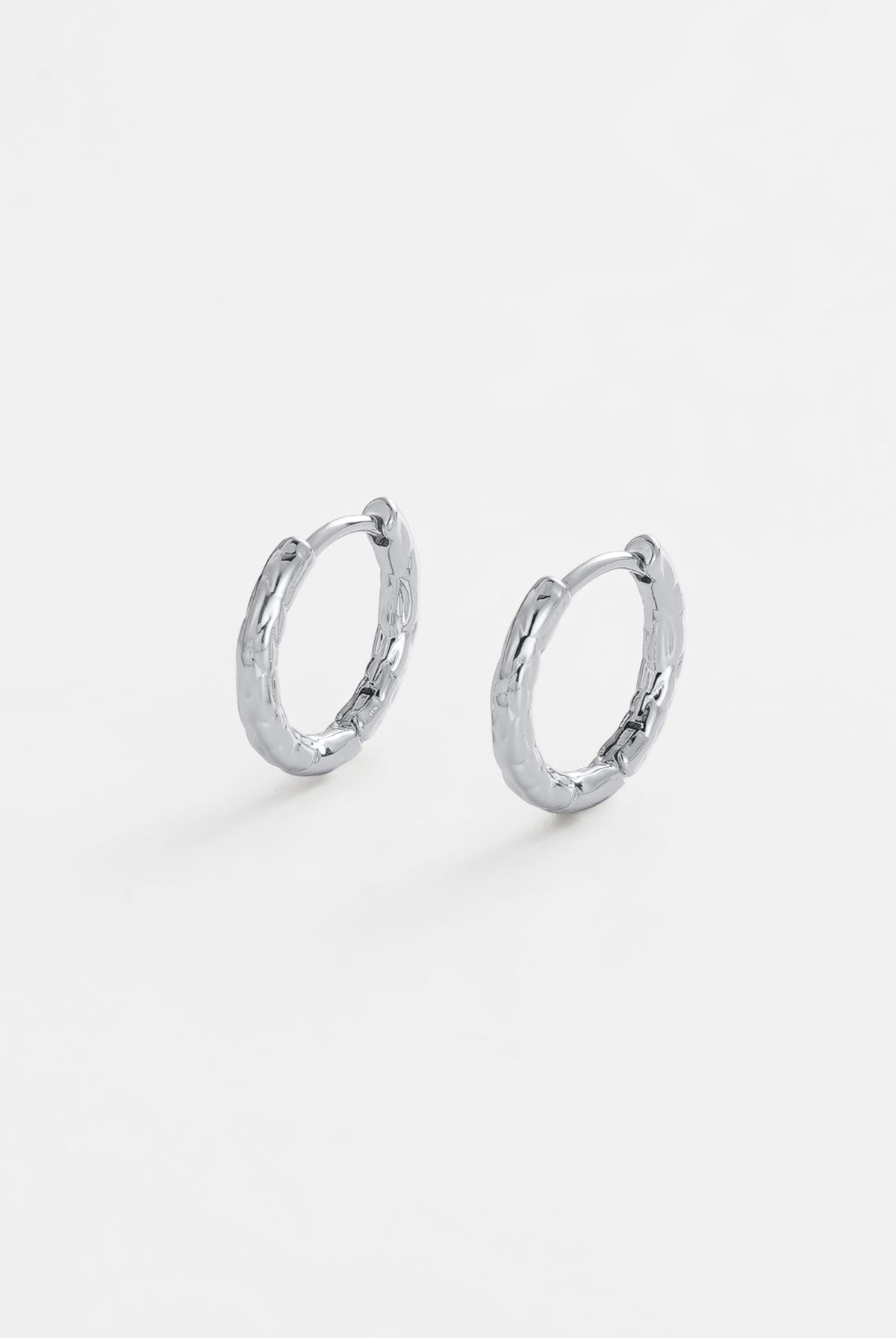 Lily Hoop - Small - Silver