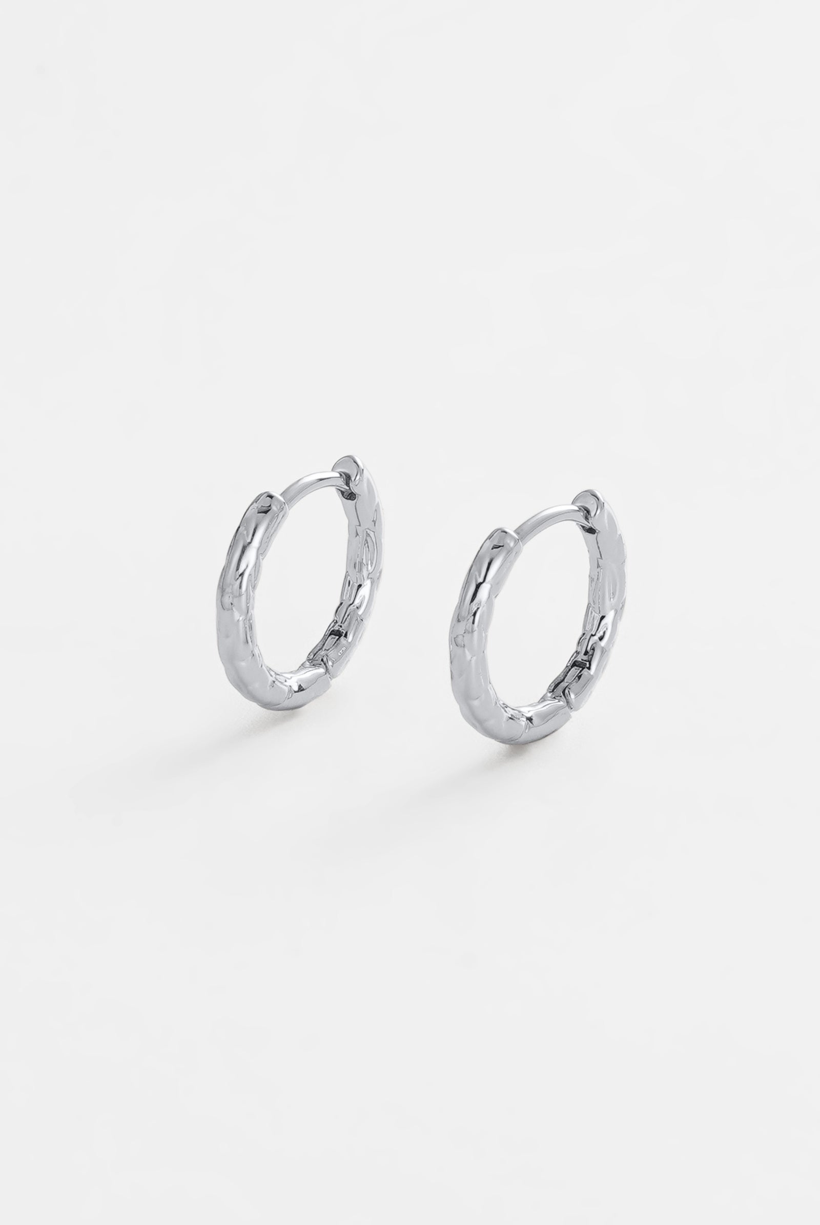 Lily Hoop - Small - Silver