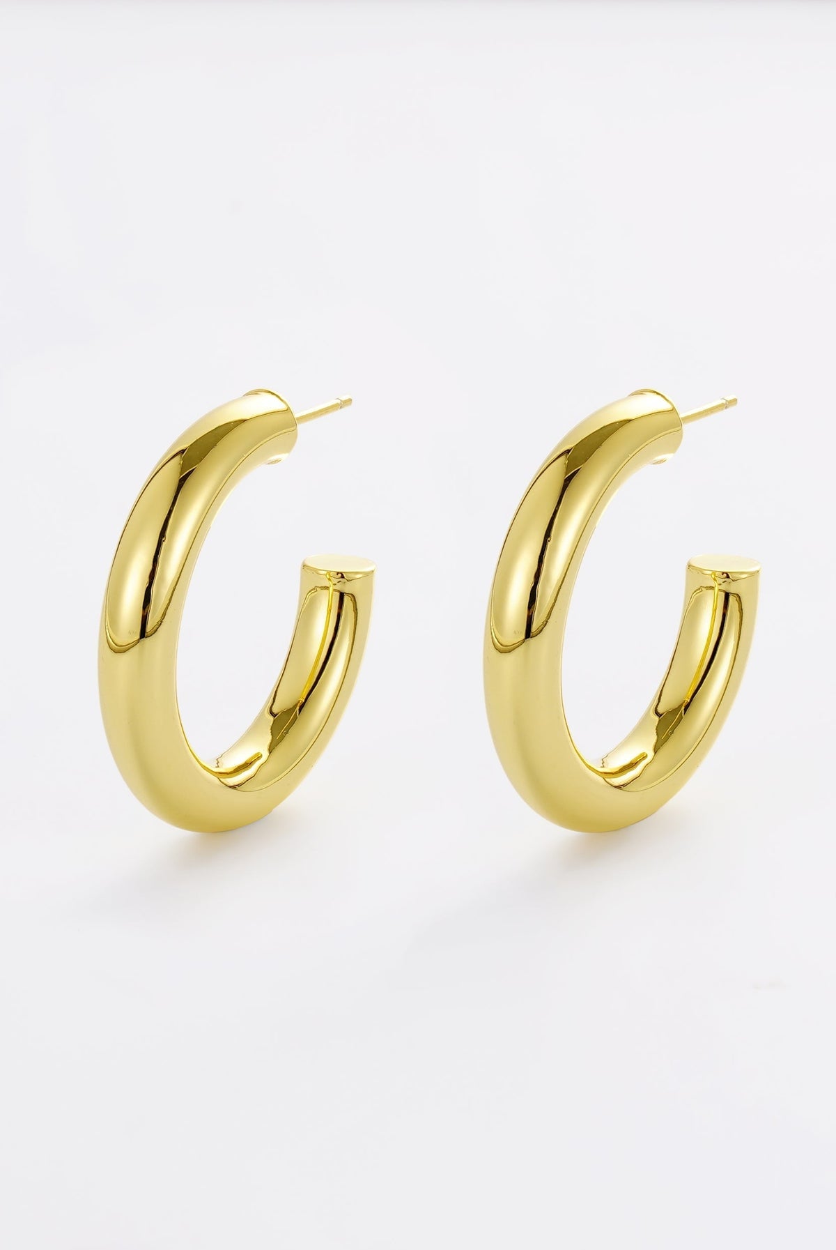 ZAFINO Lina Hoop Large - Gold