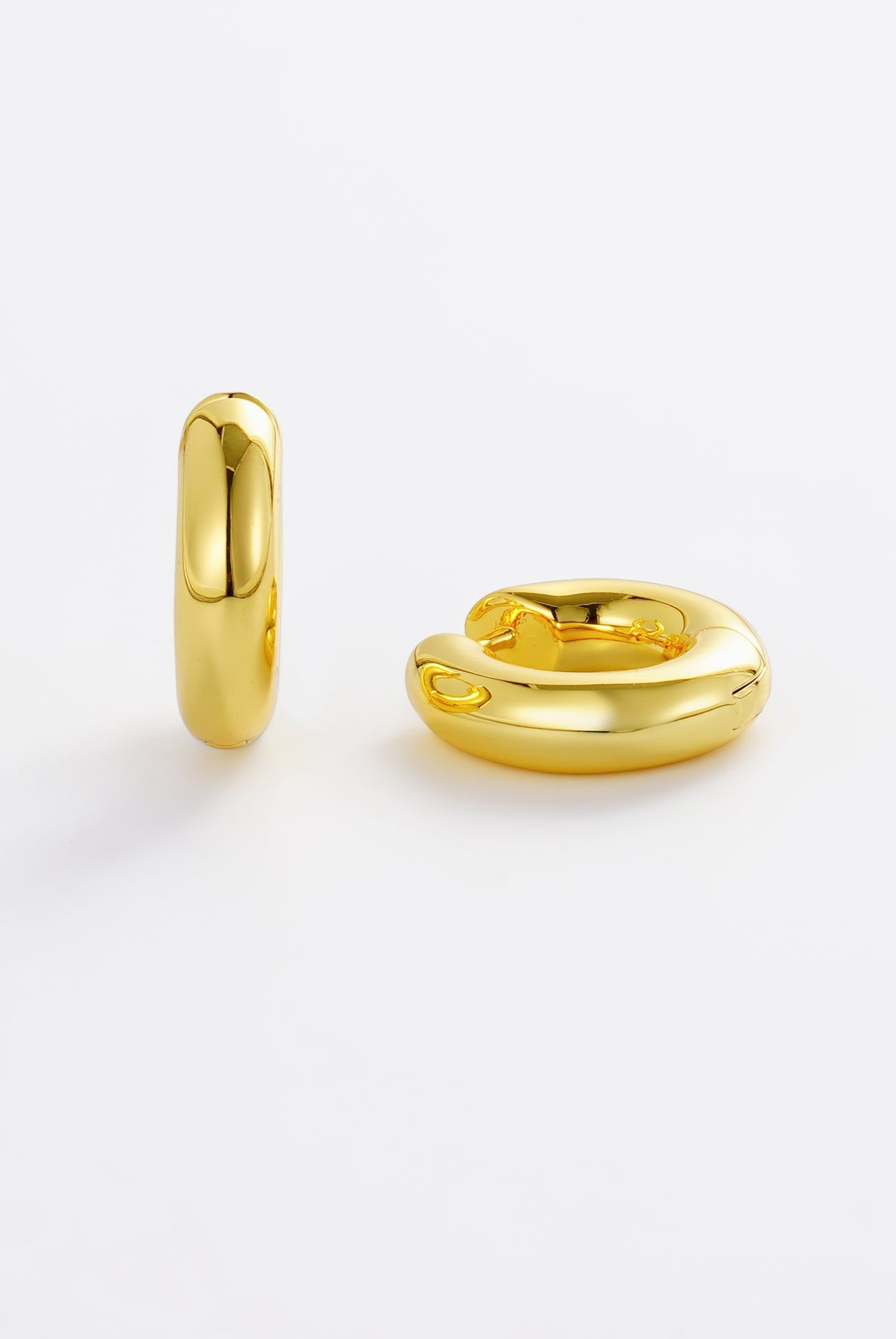ZAFINO Lina Hoop Small - Gold