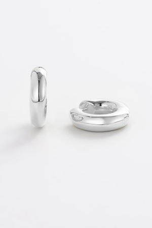 Lina Hoop Small - Silver