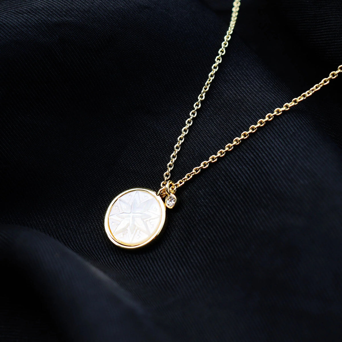 Mother of Pearl Matariki Whetū Necklace