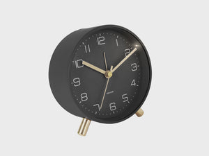KARLSSON Lofty Alarm Clock - Black