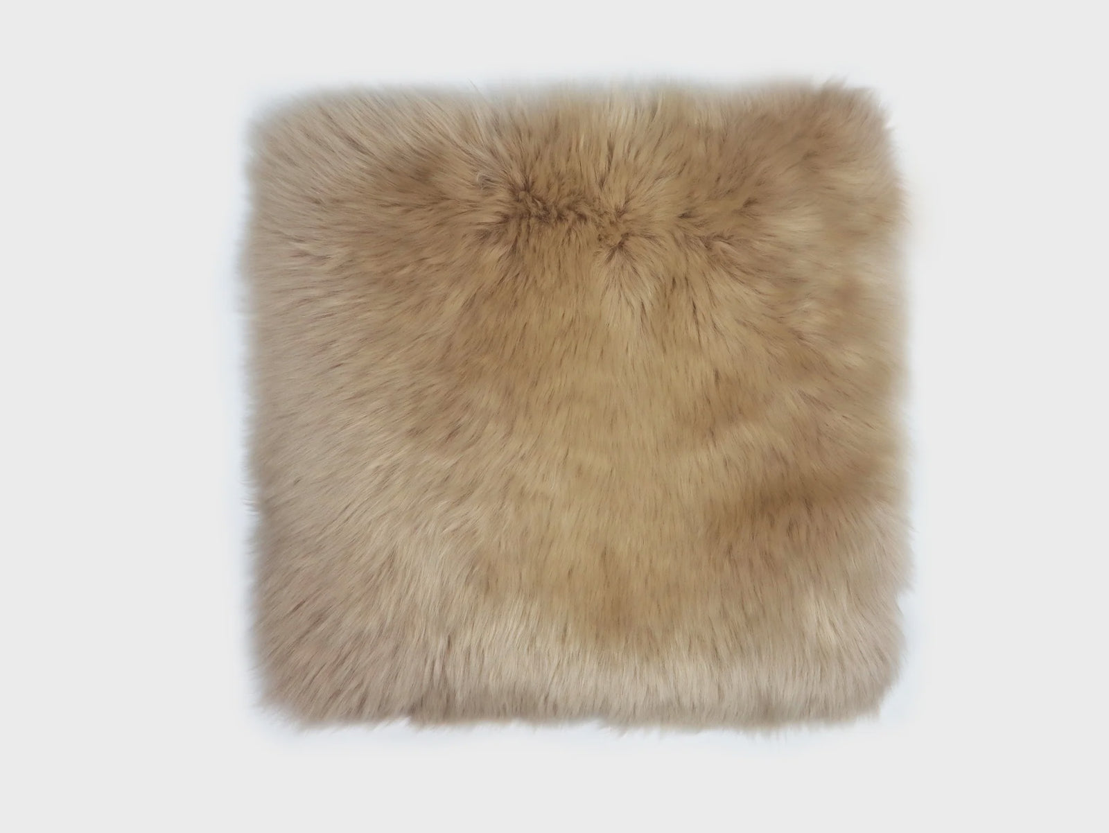 Long Wool Seat Pad Square 37cm - Nappa