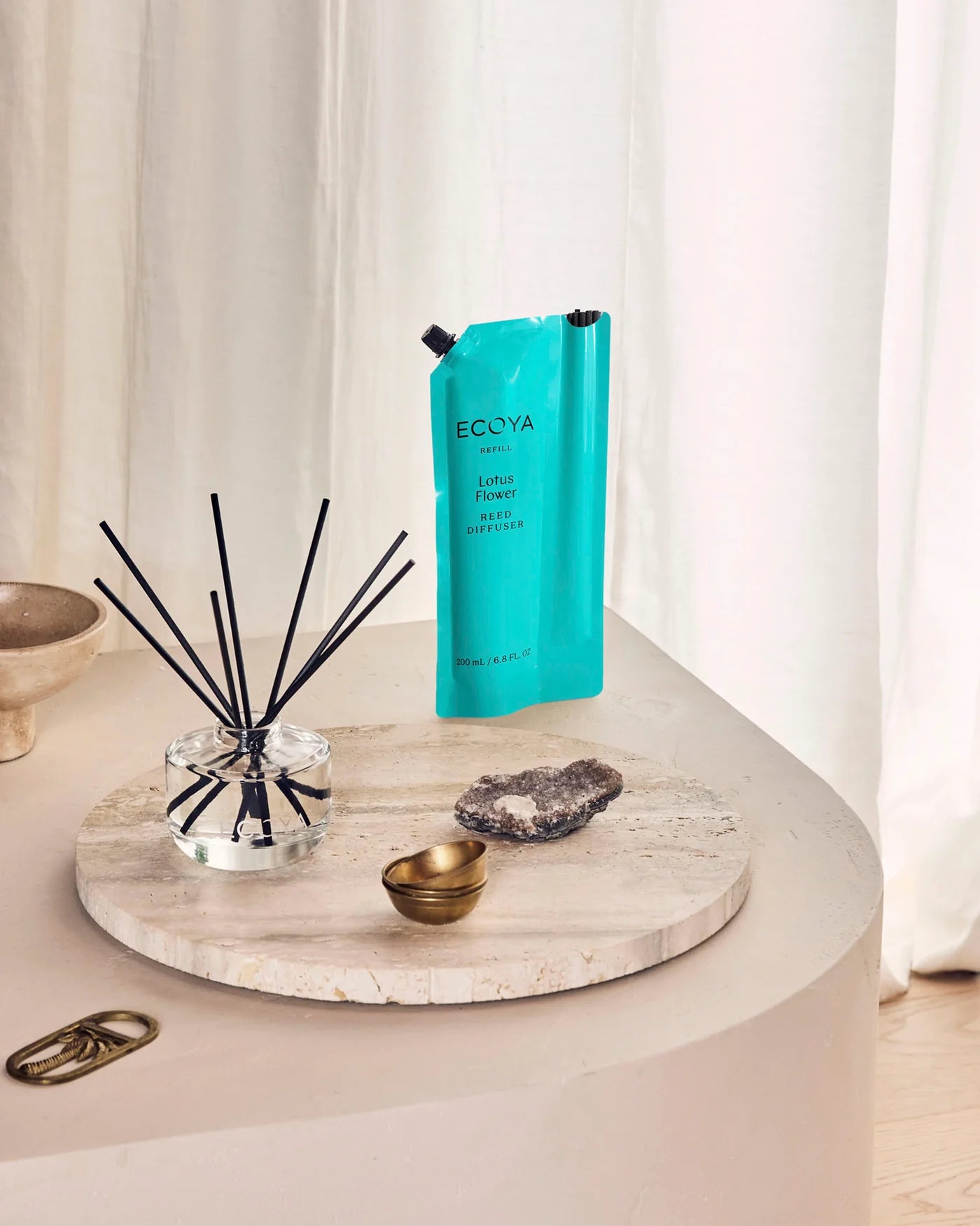 ECOYA Diffuser Refill 200ml Pouch - Lotus Flower