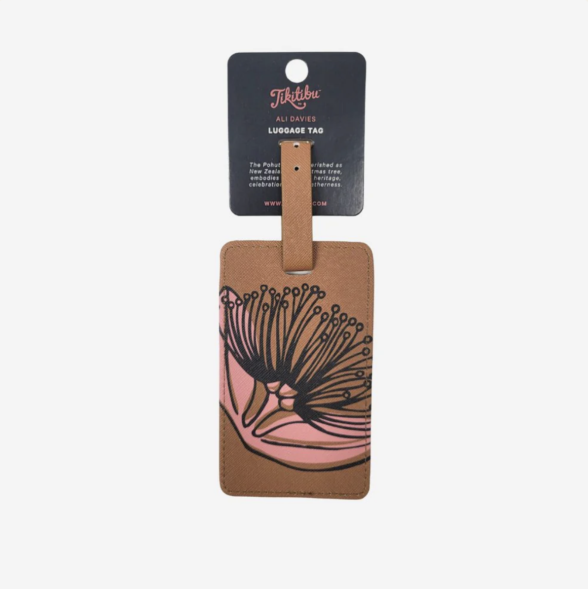POHUTUKAWA Luggage Tag - Mustard