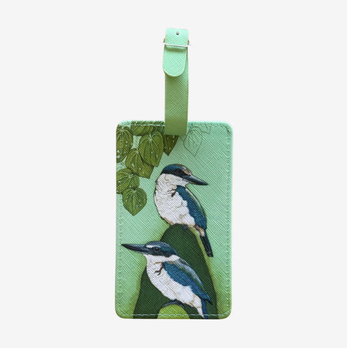 Luggage Tag - Kingfisher